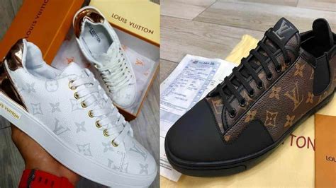 tenis lv clon|SNEAKERS LOUIS VUITTON ORIGINAL VS CLON .